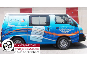vehicle branding in dubai  by Prime Digital World LLC